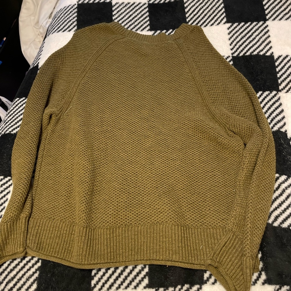 Green sweater
